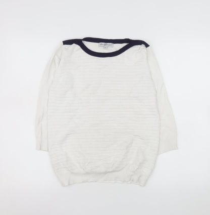 Womens UK Size S Mudflower Ivory Pullover Jumper