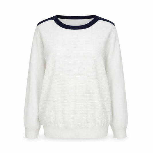 Womens UK Size S Mudflower Ivory Pullover Jumper