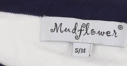Womens UK Size S Mudflower Ivory Pullover Jumper