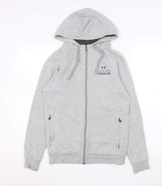 Mens UK Size XS Under armour Grey Basic Jacket