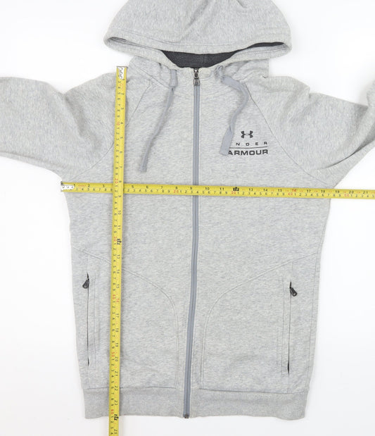Mens UK Size XS Under armour Grey Basic Jacket