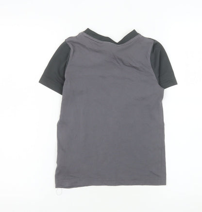 Boys UK Size XS Nike Grey Basic T-Shirt