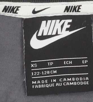 Boys UK Size XS Nike Grey Basic T-Shirt