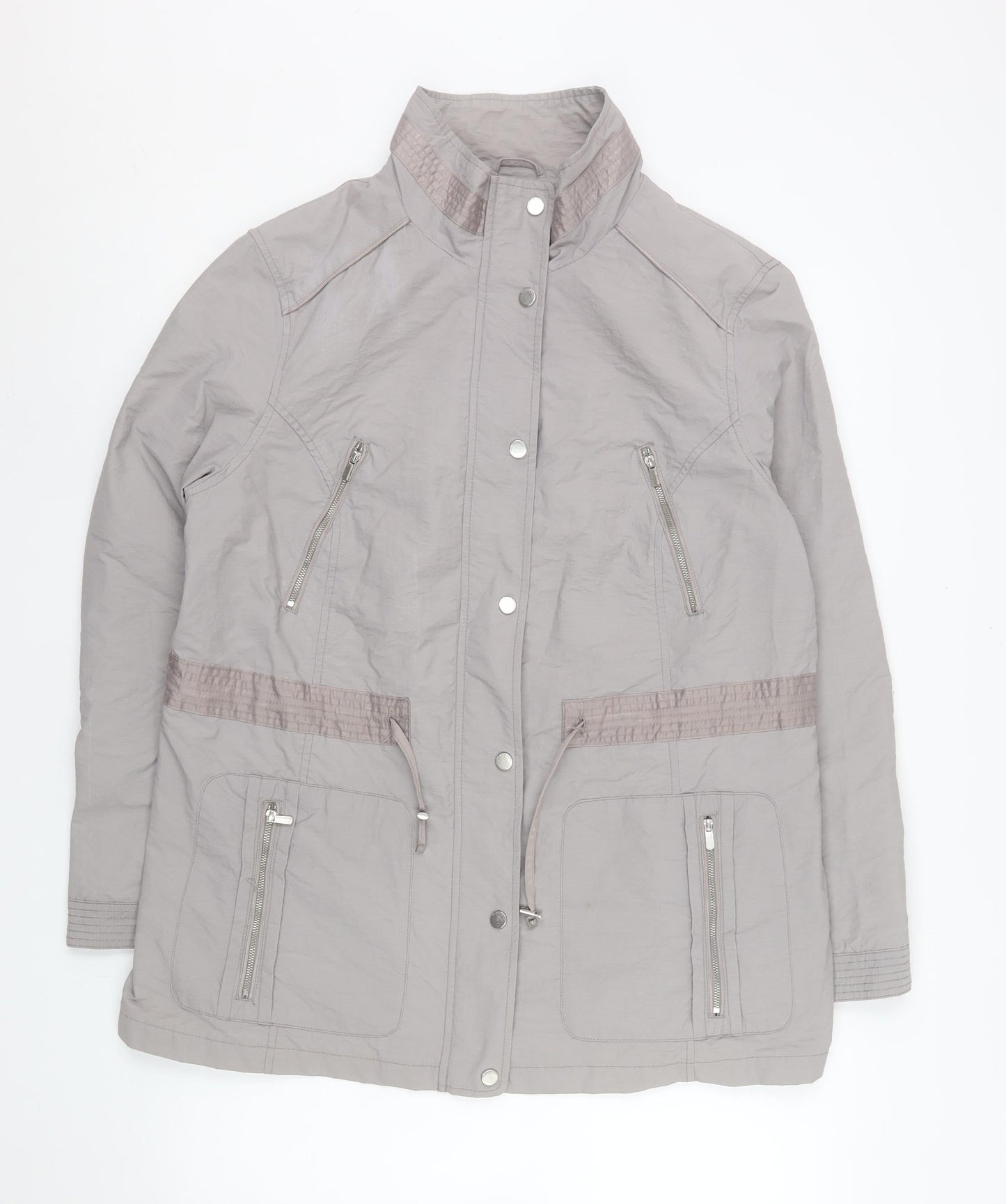 Womens UK Size 14 RJR John Rocha Grey Anorak Coat