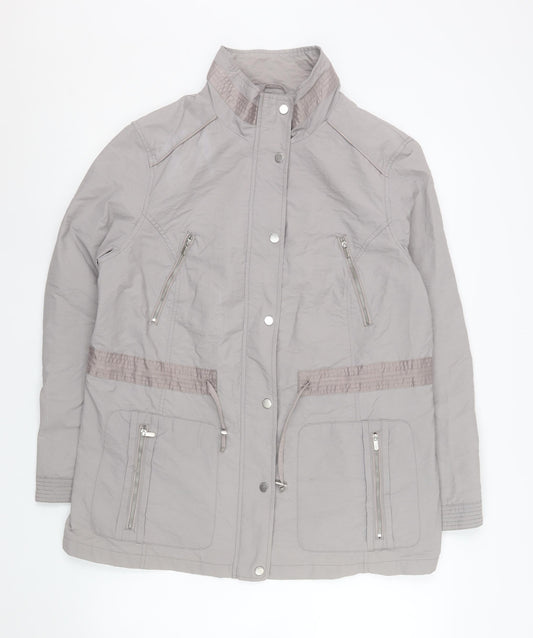 Womens UK Size 14 RJR John Rocha Grey Anorak Coat