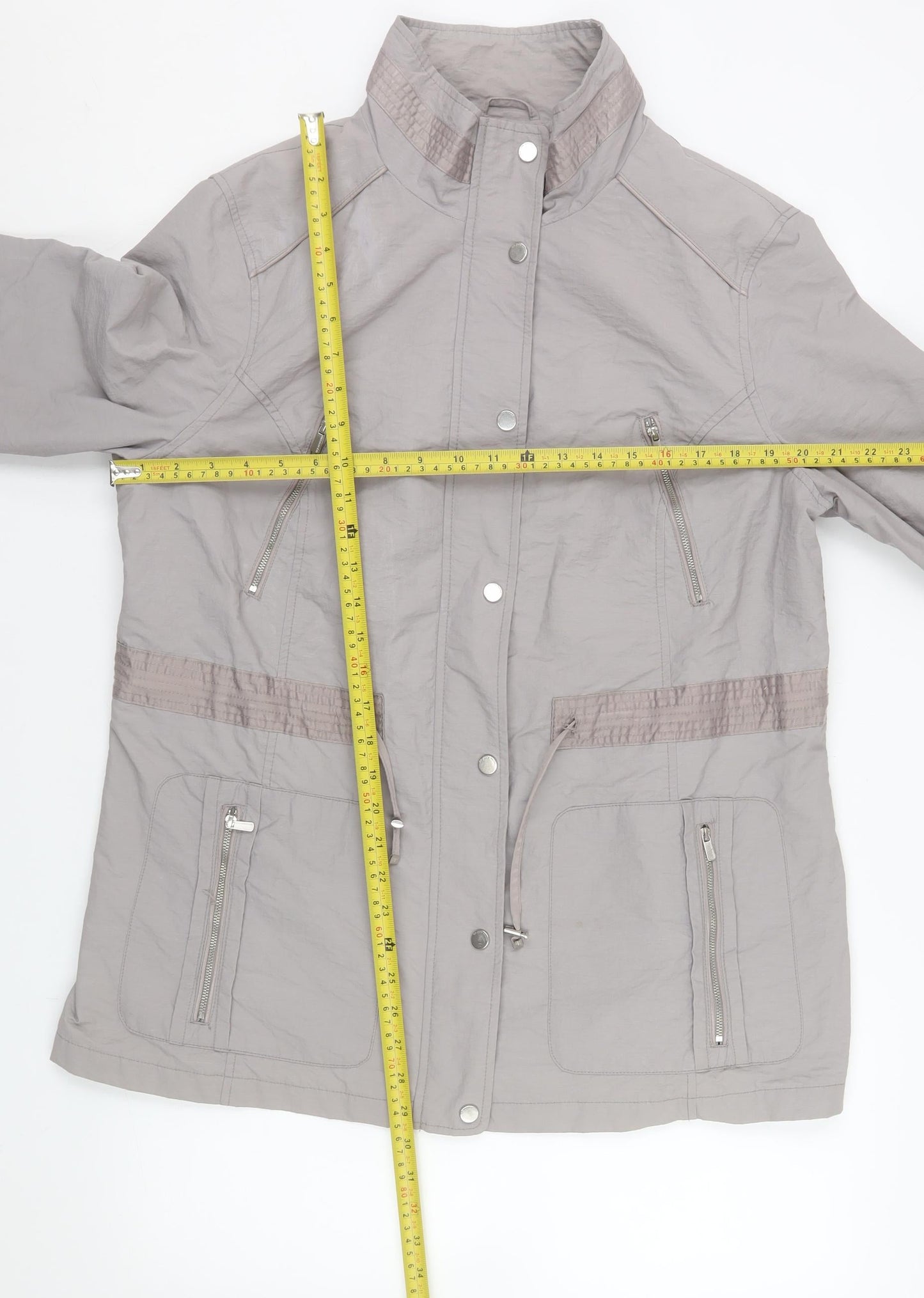 Womens UK Size 14 RJR John Rocha Grey Anorak Coat