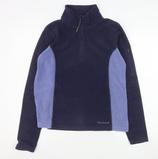 Womens UK Size 12 Peter Storm Blue Pullover Sweatshirt