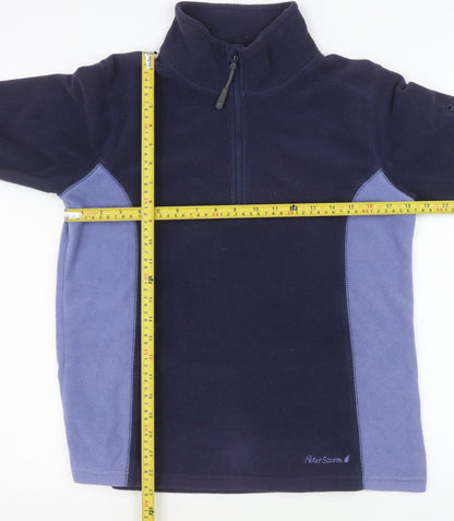 Womens UK Size 12 Peter Storm Blue Pullover Sweatshirt