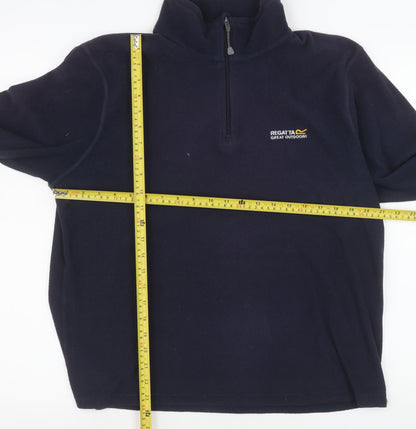 Mens UK Size M Regatta Blue Pullover Sweatshirt