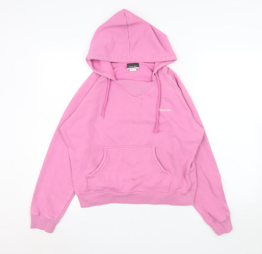 Womens UK Size 16 Reebok Pink Pullover Hoodie