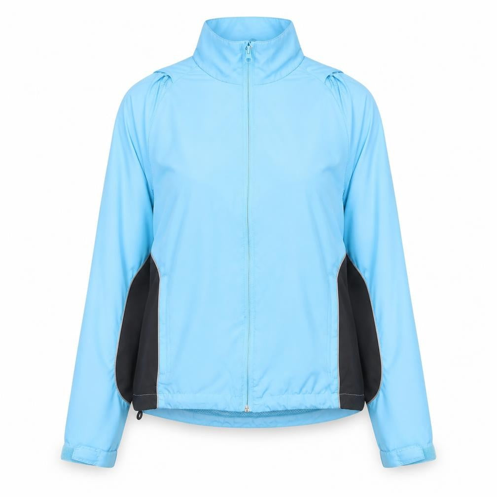 Womens UK Size 12 Crivit Sports Blue Windbreaker Coat
