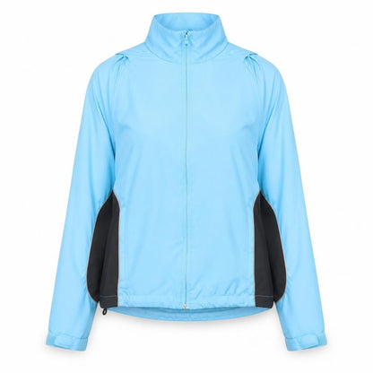 Womens UK Size 12 Crivit Sports Blue Windbreaker Coat