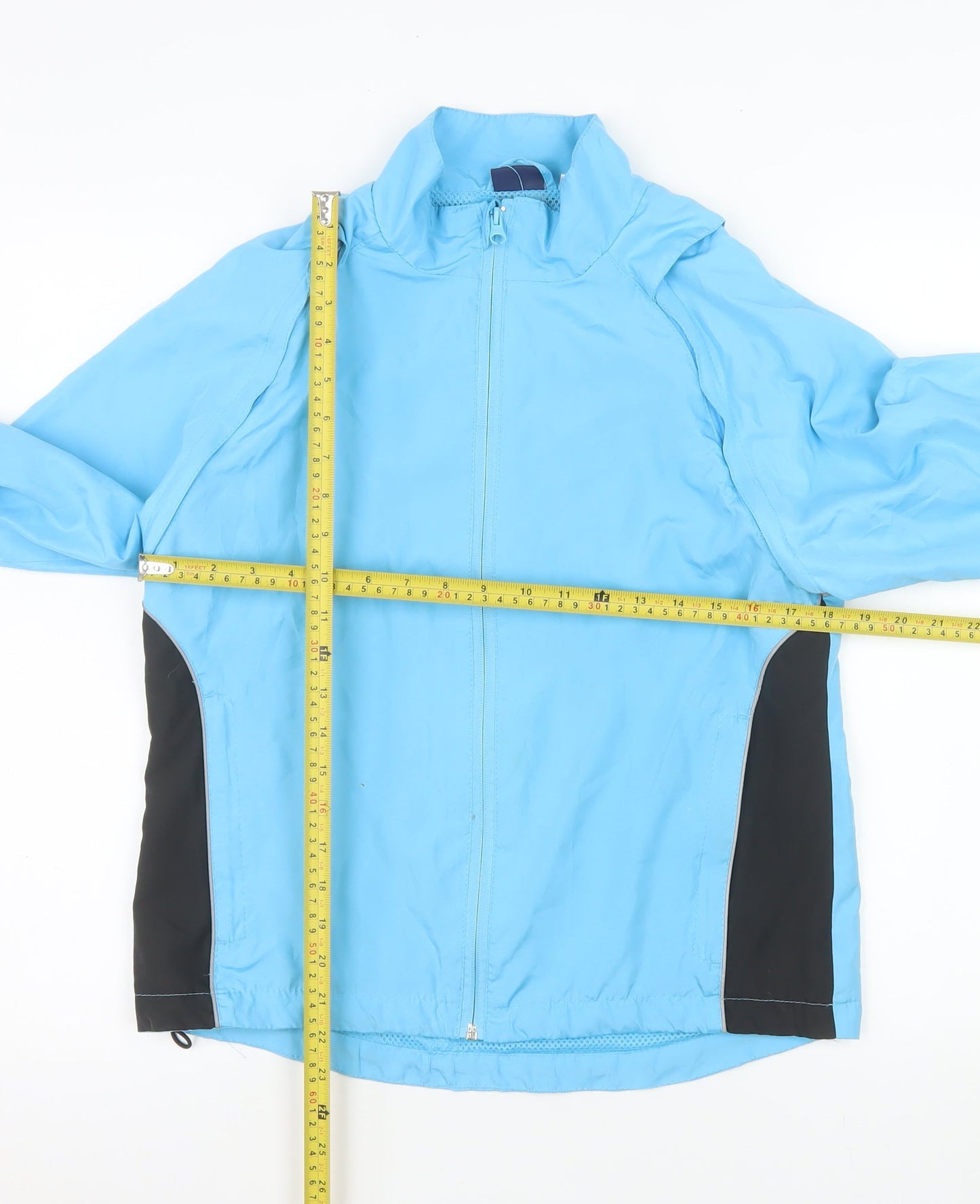 Womens UK Size 12 Crivit Sports Blue Windbreaker Coat