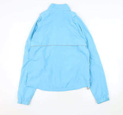 Womens UK Size 12 Crivit Sports Blue Windbreaker Coat