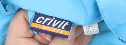 Womens UK Size 12 Crivit Sports Blue Windbreaker Coat