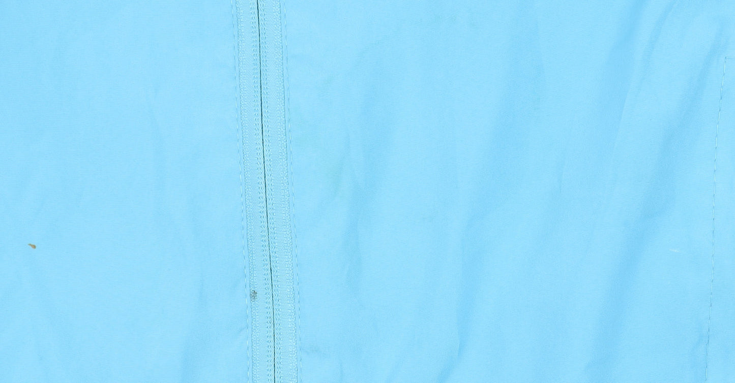 Womens UK Size 12 Crivit Sports Blue Windbreaker Coat