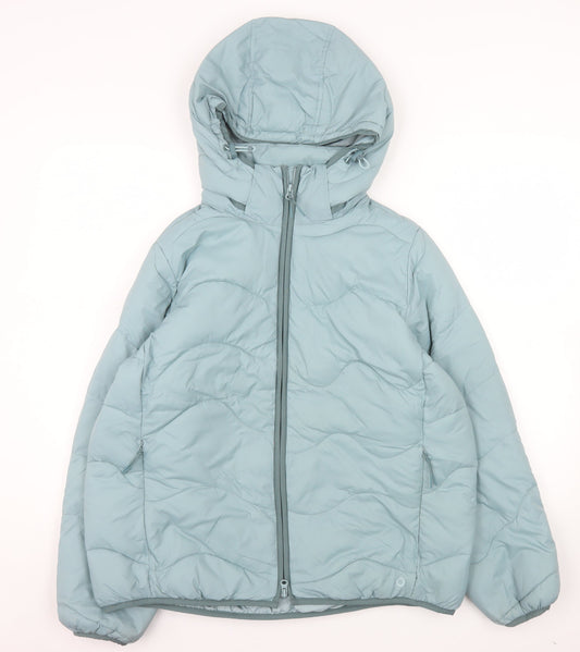 Marks and Spencer Women’s Green Size 16 Hooded Puffer Jacket