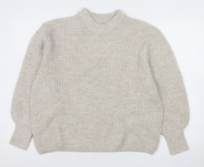 Womens UK Size 14 ASOS Beige Pullover Jumper