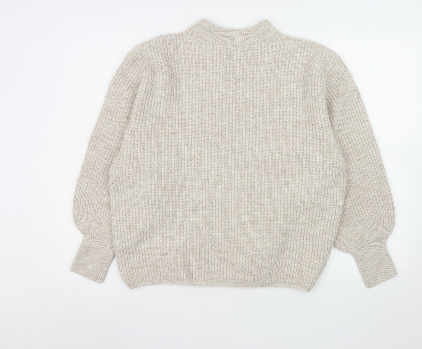 Womens UK Size 14 ASOS Beige Pullover Jumper