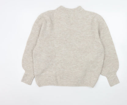 Womens UK Size 14 ASOS Beige Pullover Jumper