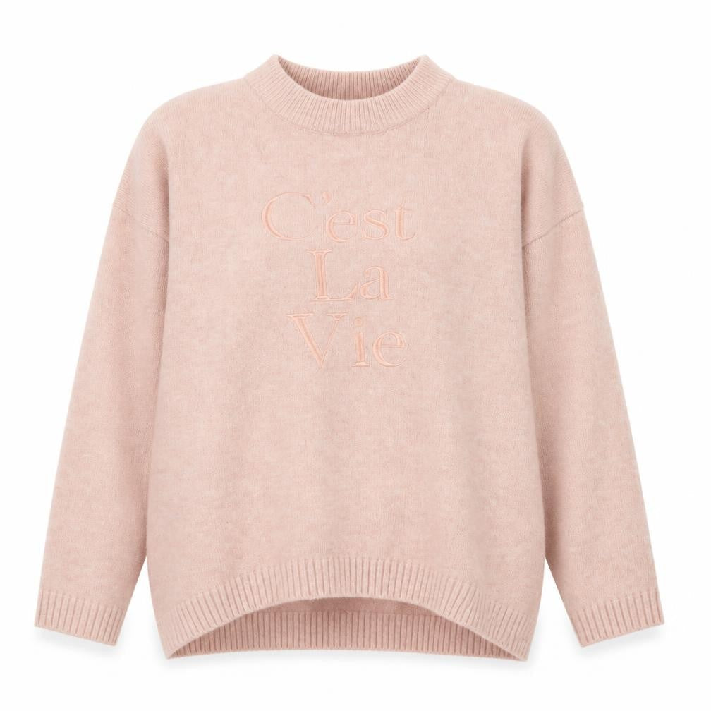 Womens UK Size S New Look Pink Pullover Jumper
