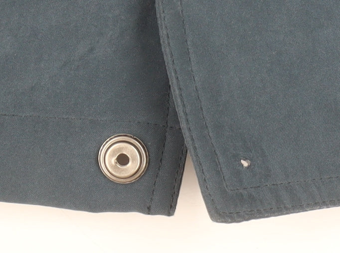 Womens UK Size M Saxon Blue Parka Coat