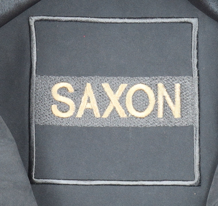 Womens UK Size M Saxon Blue Parka Coat