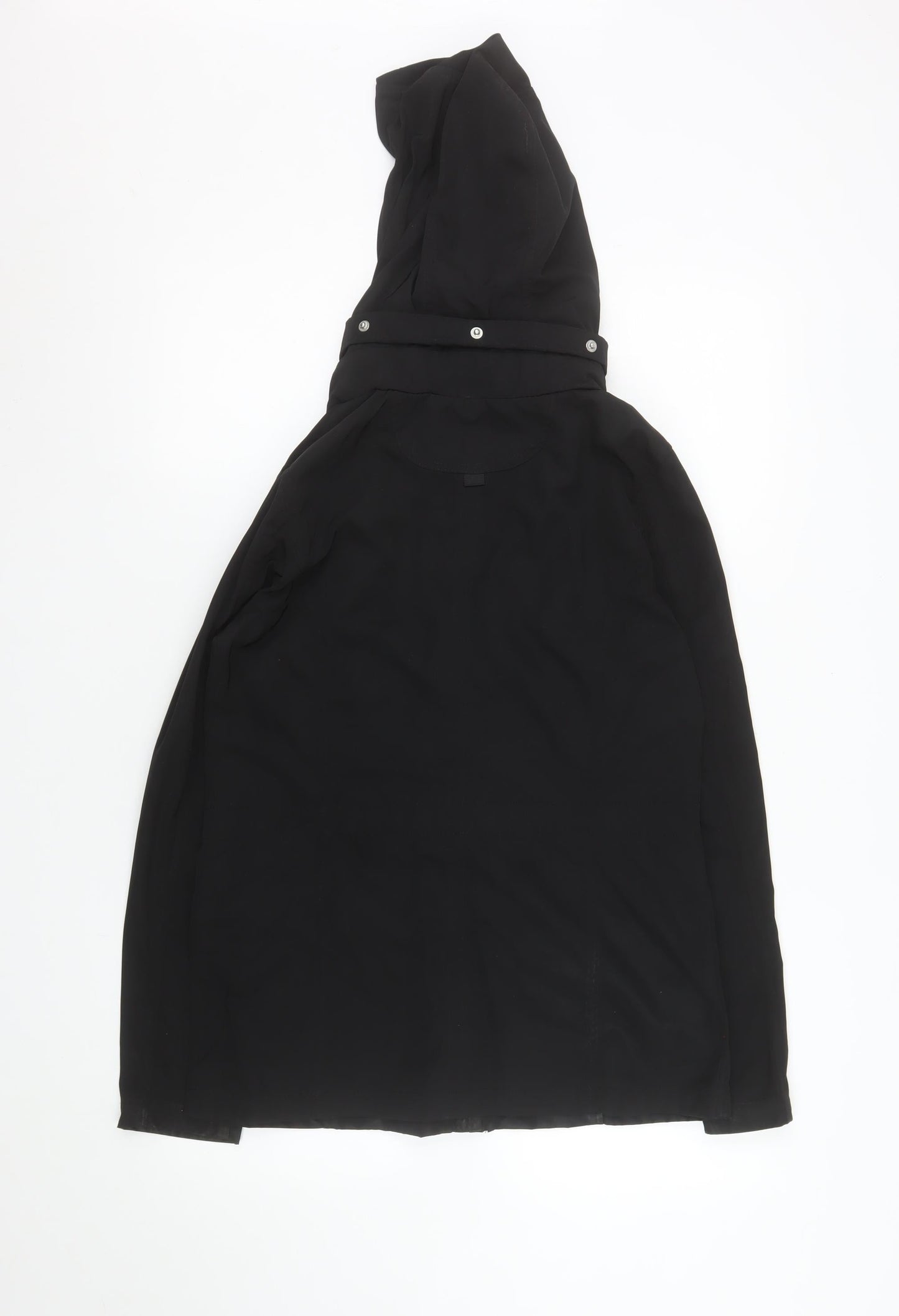 Womens UK Size 6 RESERVED Black Parka Coat