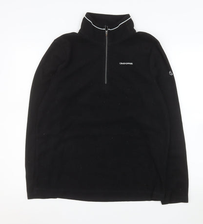 Mens UK Size M Craghoppers Black Pullover Sweatshirt