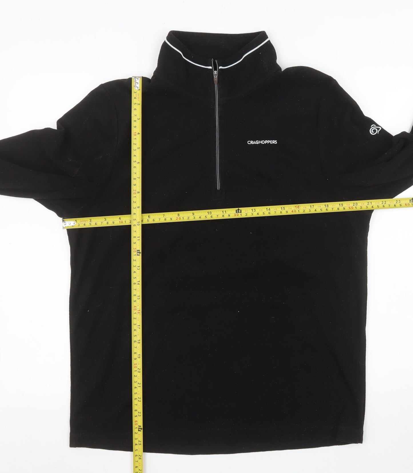 Mens UK Size M Craghoppers Black Pullover Sweatshirt