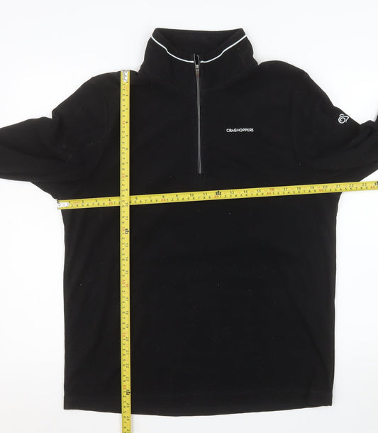 Mens UK Size M Craghoppers Black Pullover Sweatshirt