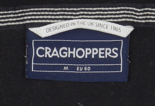 Mens UK Size M Craghoppers Black Pullover Sweatshirt