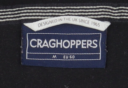 Mens UK Size M Craghoppers Black Pullover Sweatshirt