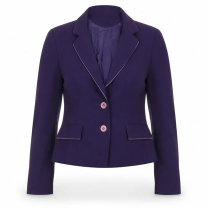 Womens UK Size 12 Gregory Regular Purple Blazer