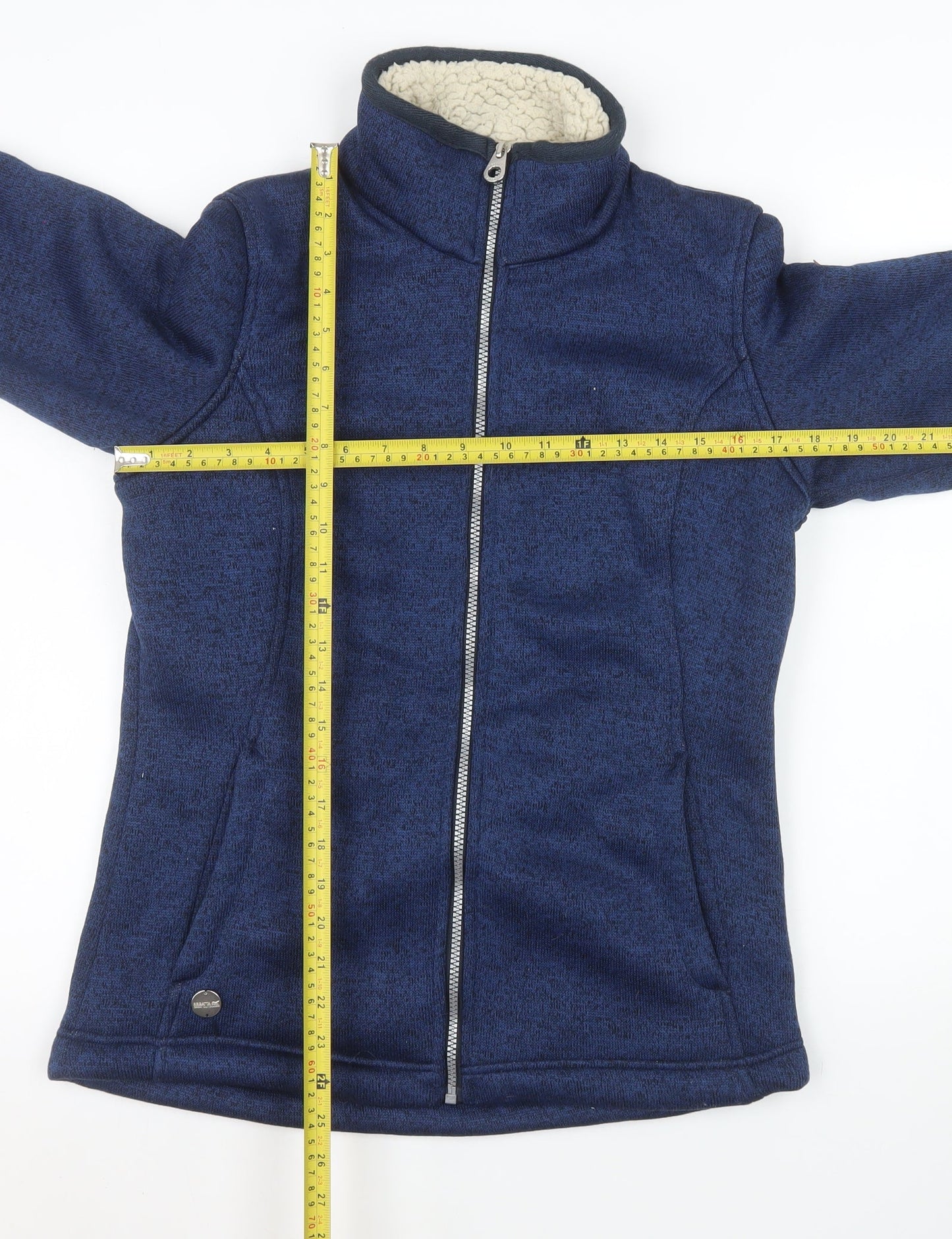 Womens UK Size 12 Regatta Blue Fleece