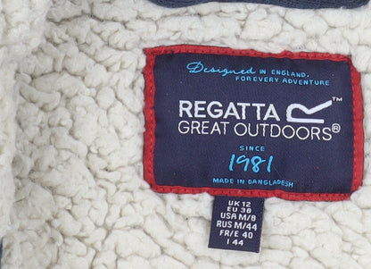 Womens UK Size 12 Regatta Blue Fleece