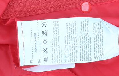 Womens UK Size 12 Regatta Red Rain Coat