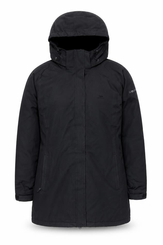 Womens UK Size 2XL Trespass Black Parka Coat