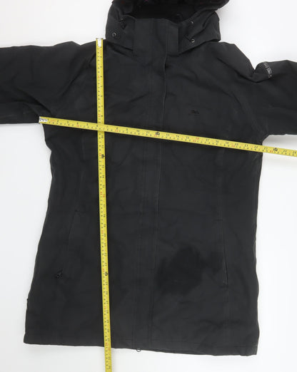 Womens UK Size 2XL Trespass Black Parka Coat