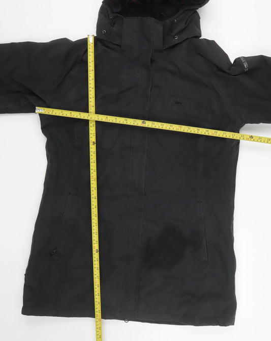 Womens UK Size 2XL Trespass Black Parka Coat
