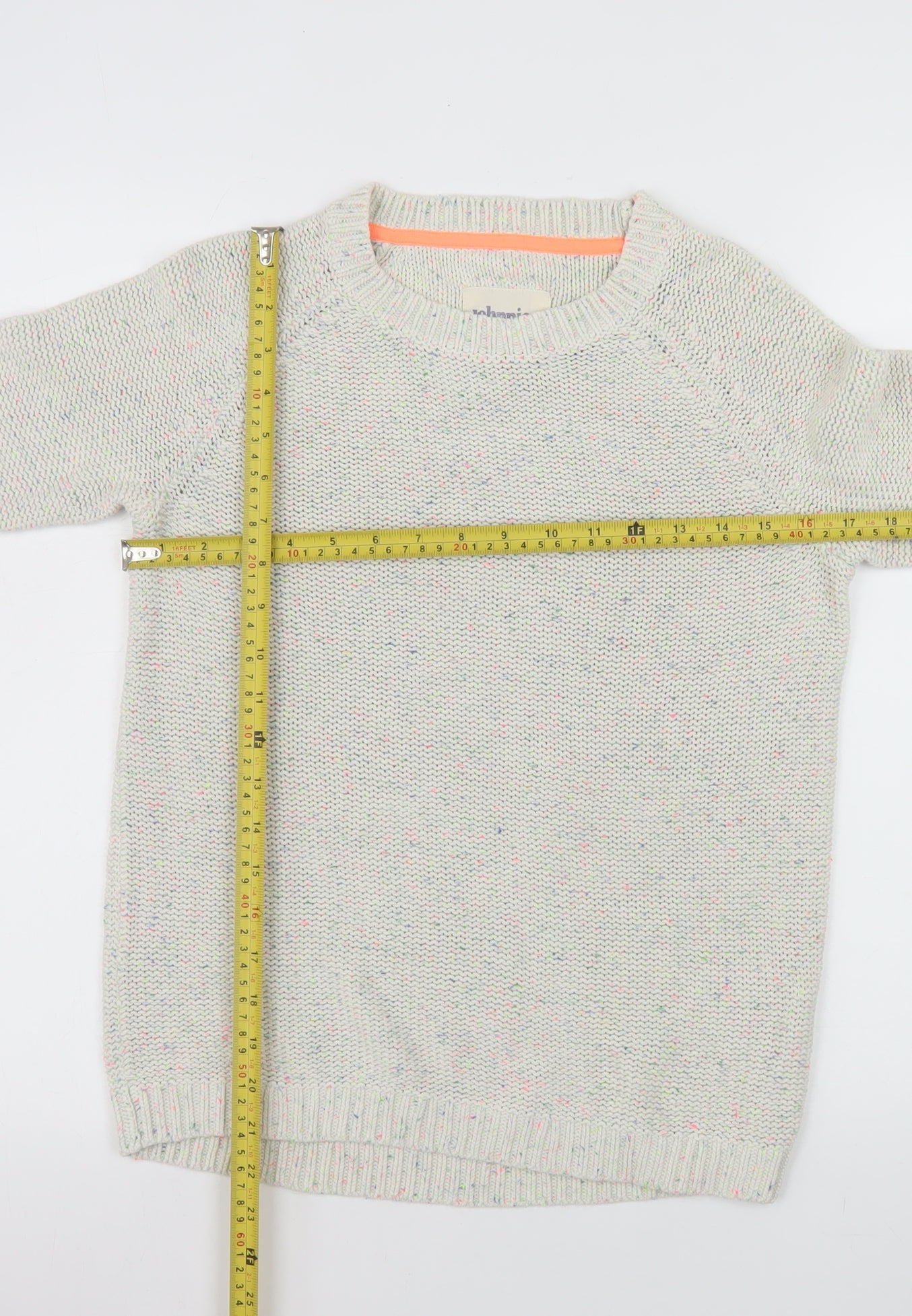 Boys UK Size 15-16 Years Johnnie b Ivory Pullover Jumper