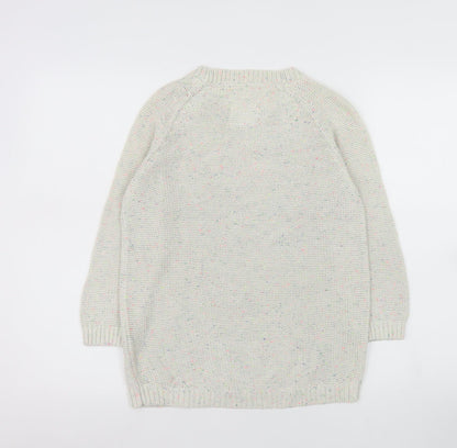 Boys UK Size 15-16 Years Johnnie b Ivory Pullover Jumper