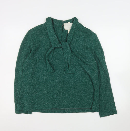 Womens UK Size 20 David Gibson Green Tunic Blouse