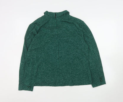 Womens UK Size 20 David Gibson Green Tunic Blouse