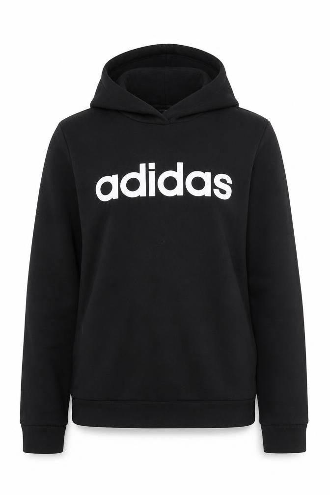 Womens UK Size S adidas Black Pullover Hoodie
