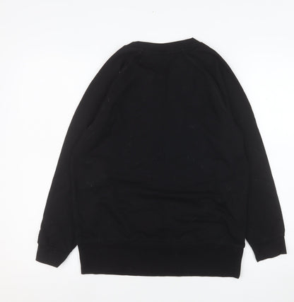 Womens UK Size S Ben de Lisi Black Pullover Sweatshirt
