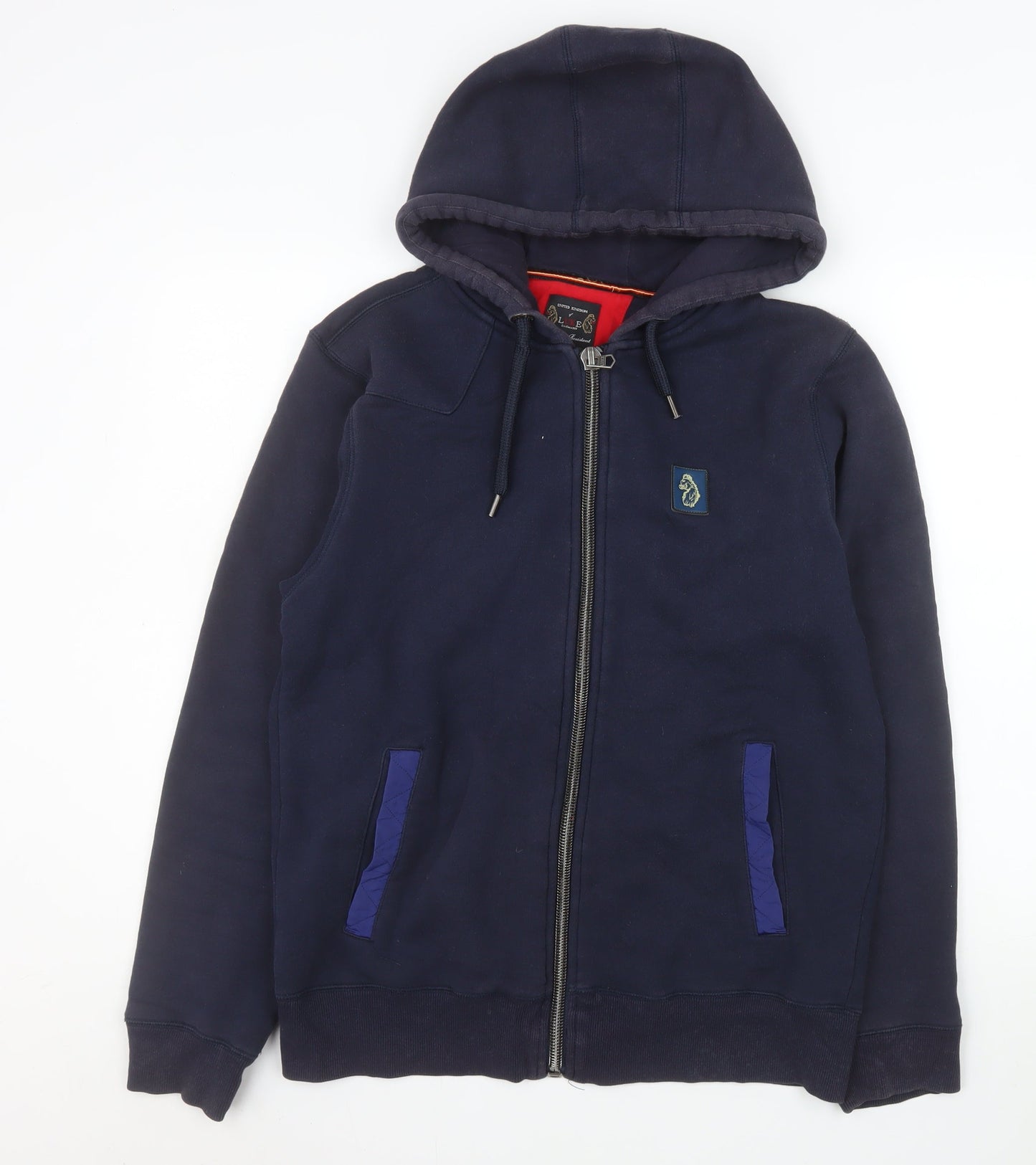 Mens UK Size M Luke Blue Basic Jacket