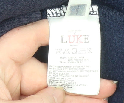 Mens UK Size M Luke Blue Basic Jacket