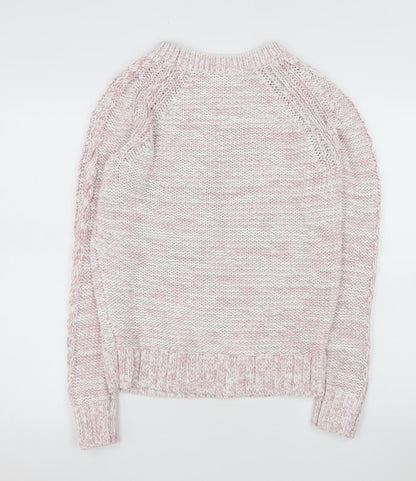 Womens UK Size S Gap Pink Pullover Jumper