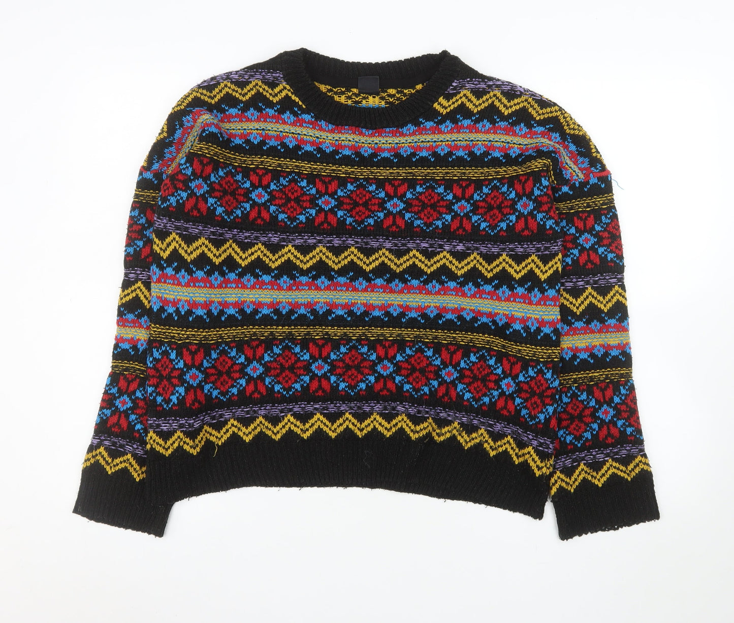 Womens UK Size S Urban Outfitters Multicoloured Pullover Jumper